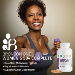 BRONSON - Bronson ONE Daily Women’s 50+ 180 Tabletas - The Red Vitamin MX - Suplementos Alimenticios - {{ shop.shopifyCountryName }}