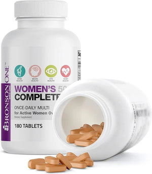 BRONSON - Bronson ONE Daily Women’s 50+ 180 Tabletas - The Red Vitamin MX - Suplementos Alimenticios - {{ shop.shopifyCountryName }}