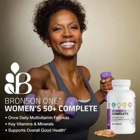 BRONSON - Bronson ONE Daily Women’s 50+ 360 Tabletas - The Red Vitamin MX - Suplementos Alimenticios - {{ shop.shopifyCountryName }}