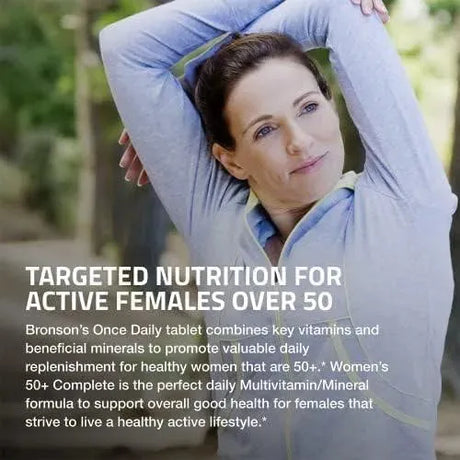 BRONSON - Bronson ONE Daily Women’s 50+ 90 Tabletas - The Red Vitamin MX - Suplementos Alimenticios - {{ shop.shopifyCountryName }}