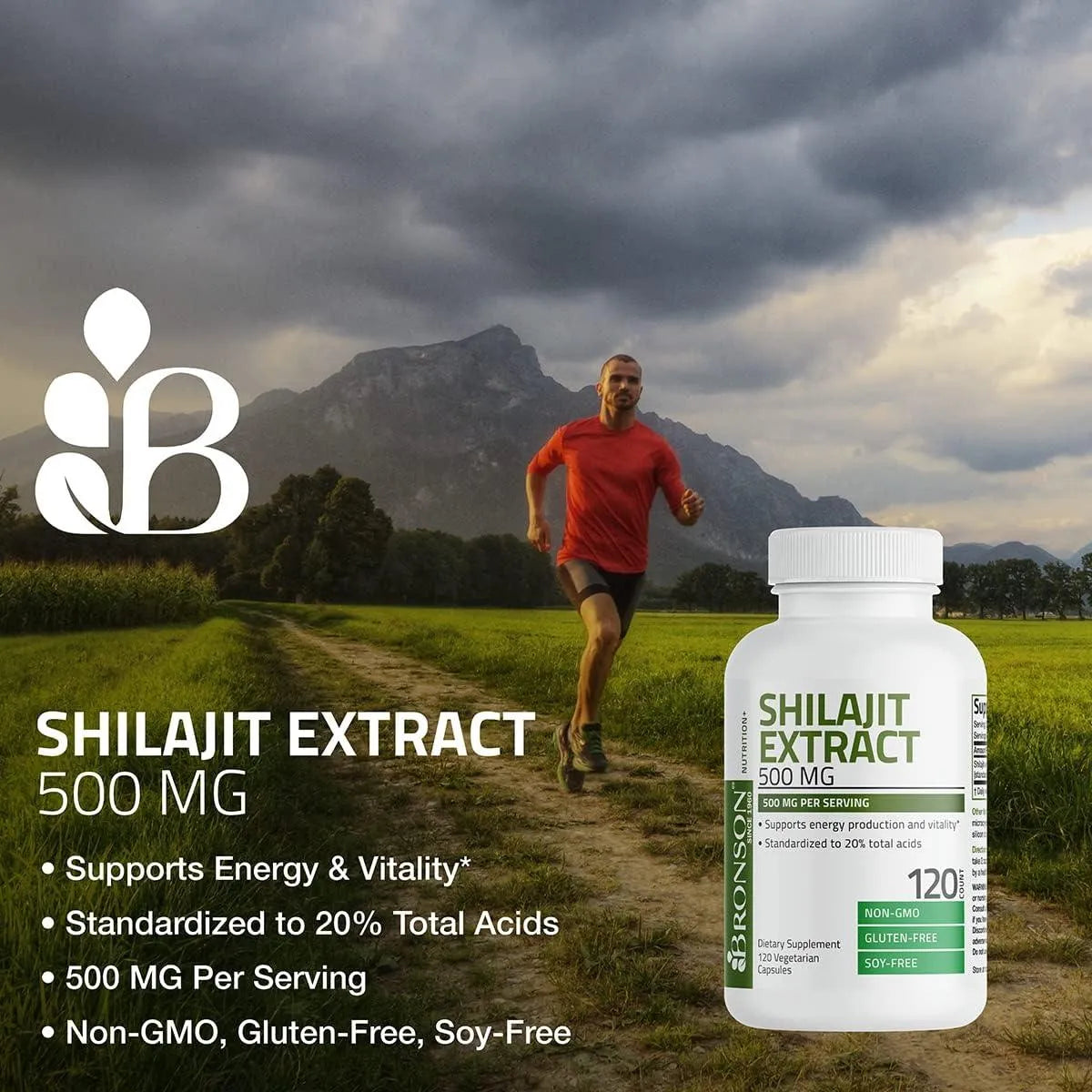 BRONSON - Bronson Shilajit Extract 500Mg. 120 Capsulas - The Red Vitamin MX - Suplementos Alimenticios - {{ shop.shopifyCountryName }}