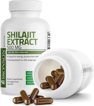 BRONSON - Bronson Shilajit Extract 500Mg. 60 Capsulas - The Red Vitamin MX - Suplementos Alimenticios - {{ shop.shopifyCountryName }}