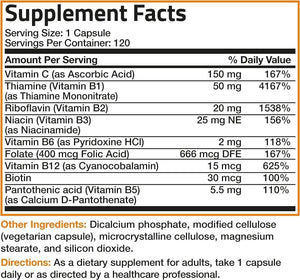 BRONSON - Bronson Vitamin B Complex with Vitamin C 120 Capsulas - The Red Vitamin MX - Suplementos Alimenticios - {{ shop.shopifyCountryName }}