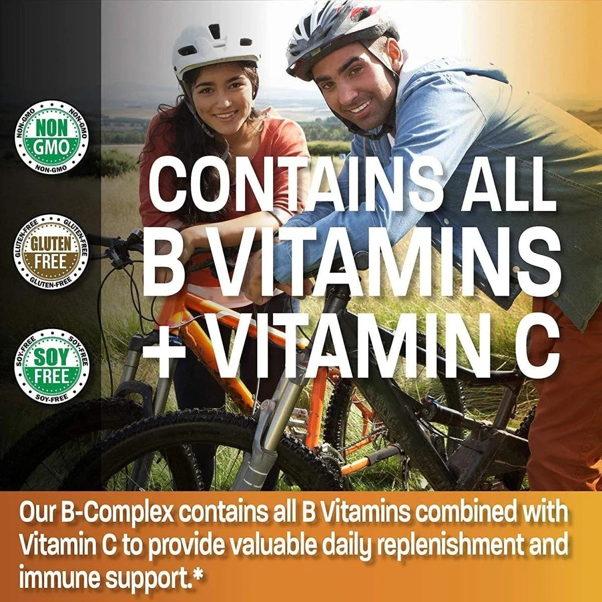 BRONSON - Bronson Vitamin B Complex with Vitamin C 120 Capsulas - The Red Vitamin MX - Suplementos Alimenticios - {{ shop.shopifyCountryName }}