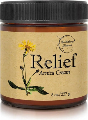 BROOKERTHORNE NATURALS - Brookethorne Naturals Relief Arnica Cream 227Gr. - The Red Vitamin MX - Suplementos Alimenticios - {{ shop.shopifyCountryName }}