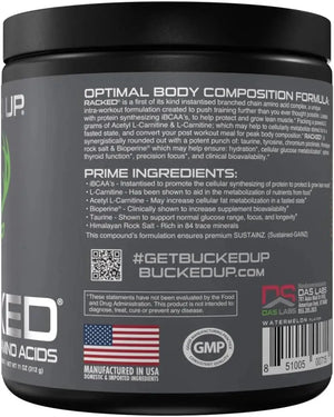 BUCKED UP - Bucked Up- BCAA RACKED Watermelon 30 Servicios 289Gr. - The Red Vitamin MX - Suplementos Alimenticios - {{ shop.shopifyCountryName }}