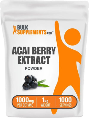 BULK SUPPLEMENTS - Bulk Supplements Acai Berry Extract Powder 1 Kg. - The Red Vitamin MX - Suplementos Alimenticios - {{ shop.shopifyCountryName }}