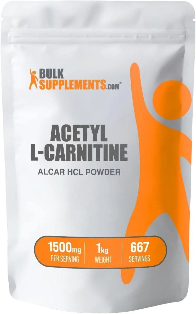 BULK SUPPLEMENTS - Bulk Supplements Acetyl L-Carnitine Powder 1 Kg. - The Red Vitamin MX - Suplementos Alimenticios - {{ shop.shopifyCountryName }}