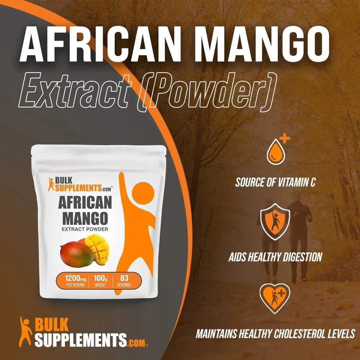 BULK SUPPLEMENTS - Bulk Supplements African Mango Extract Powder 100Gr. - The Red Vitamin MX - Suplementos Alimenticios - {{ shop.shopifyCountryName }}