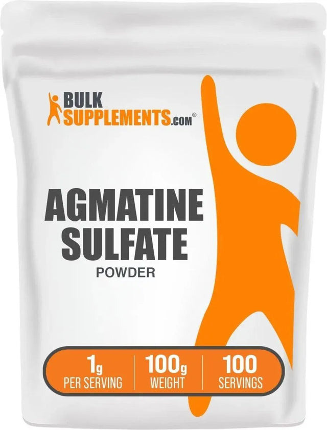 BULK SUPPLEMENTS - Bulk Supplements Agmatine Sulfate Powder 100Gr. - The Red Vitamin MX - Suplementos Alimenticios - {{ shop.shopifyCountryName }}