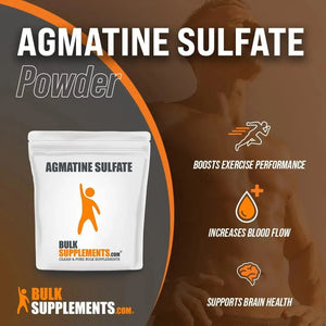 BULK SUPPLEMENTS - Bulk Supplements Agmatine Sulfate Powder 100Gr. - The Red Vitamin MX - Suplementos Alimenticios - {{ shop.shopifyCountryName }}