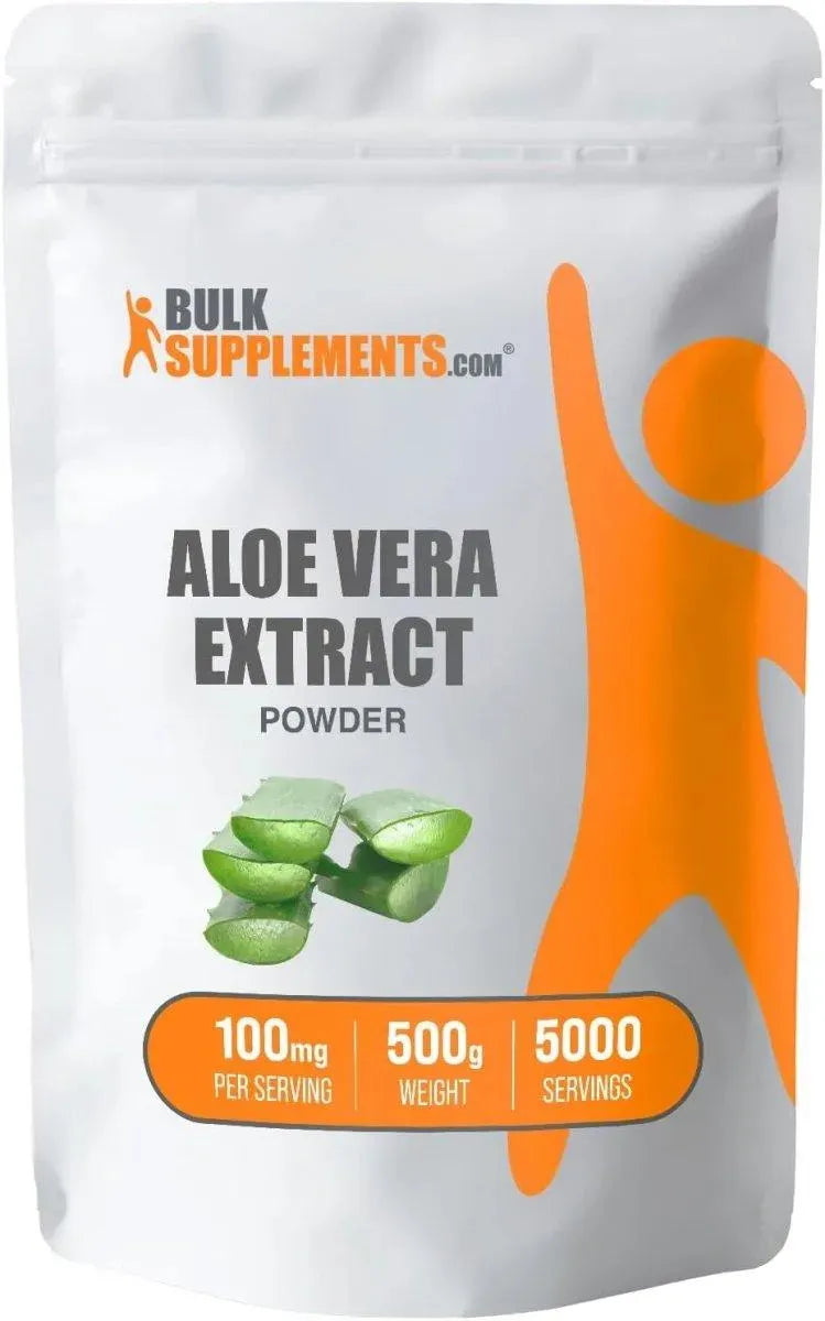 BULK SUPPLEMENTS - Bulk Supplements Aloe Vera Extract Powder 500Gr. - The Red Vitamin MX - Suplementos Alimenticios - {{ shop.shopifyCountryName }}