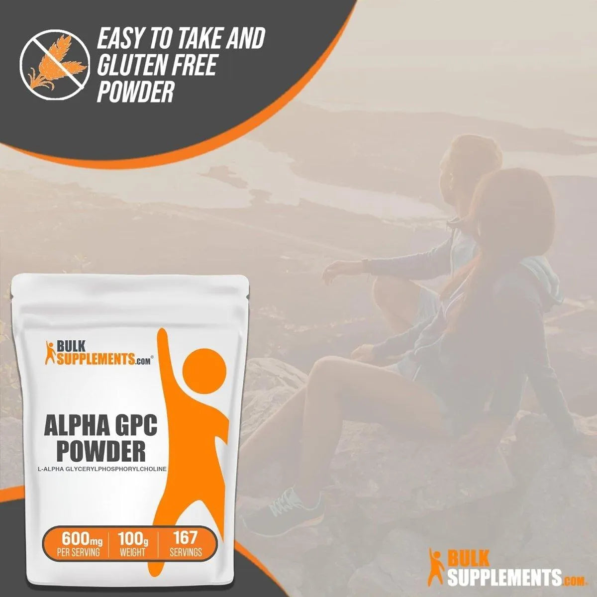 BULK SUPPLEMENTS - Bulk Supplements Alpha GPC Powder 100Gr. - The Red Vitamin MX - Suplementos Alimenticios - {{ shop.shopifyCountryName }}