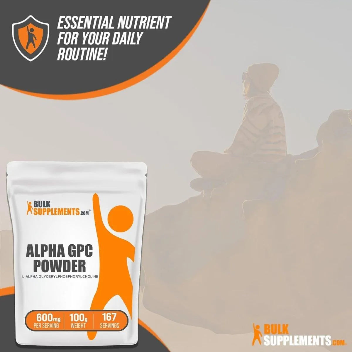 BULK SUPPLEMENTS - Bulk Supplements Alpha GPC Powder 100Gr. - The Red Vitamin MX - Suplementos Alimenticios - {{ shop.shopifyCountryName }}