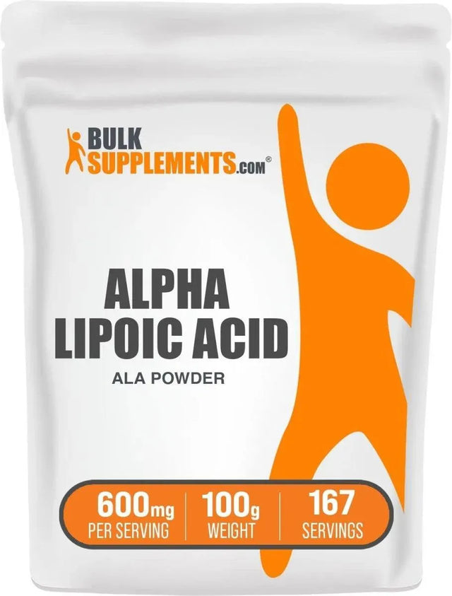 BULK SUPPLEMENTS - Bulk Supplements Alpha Lipoic Acid Powder 167 Servicios 100Gr. - The Red Vitamin MX - Suplementos Alimenticios - {{ shop.shopifyCountryName }}