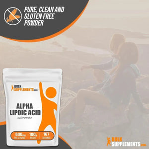 BULK SUPPLEMENTS - Bulk Supplements Alpha Lipoic Acid Powder 167 Servicios 100Gr. - The Red Vitamin MX - Suplementos Alimenticios - {{ shop.shopifyCountryName }}