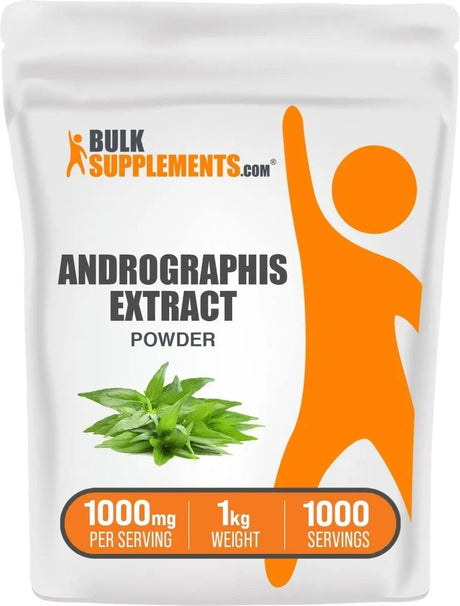 BULK SUPPLEMENTS - Bulk Supplements Andrographis Extract Powder 1 Kg. - The Red Vitamin MX - Suplementos Alimenticios - {{ shop.shopifyCountryName }}