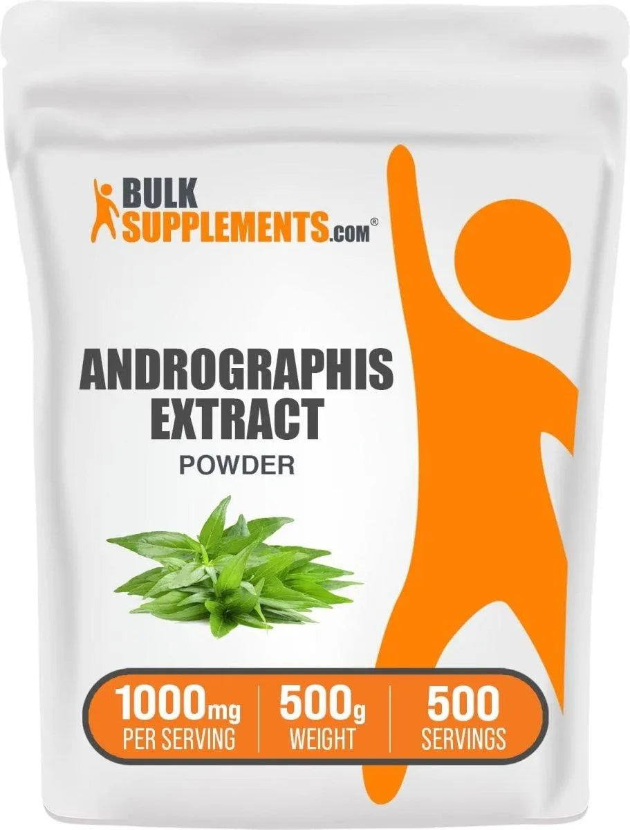 BULK SUPPLEMENTS - Bulk Supplements Andrographis Extract Powder 500Gr. - The Red Vitamin MX - Suplementos Alimenticios - {{ shop.shopifyCountryName }}