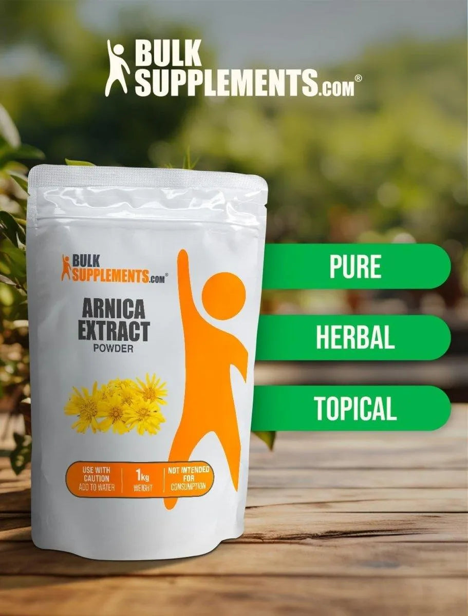 BULK SUPPLEMENTS - Bulk Supplements Arnica Extract Powder 1 Kg. - The Red Vitamin MX - Suplementos Alimenticios - {{ shop.shopifyCountryName }}