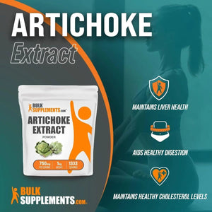 BULK SUPPLEMENTS - Bulk Supplements Artichoke Extract Powder 1 Kg. - The Red Vitamin MX - Suplementos Alimenticios - {{ shop.shopifyCountryName }}