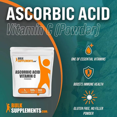 BULK SUPPLEMENTS - Bulk Supplements Ascorbic Acid Vitamin C Powder 500G. - The Red Vitamin MX - Suplementos Alimenticios - {{ shop.shopifyCountryName }}