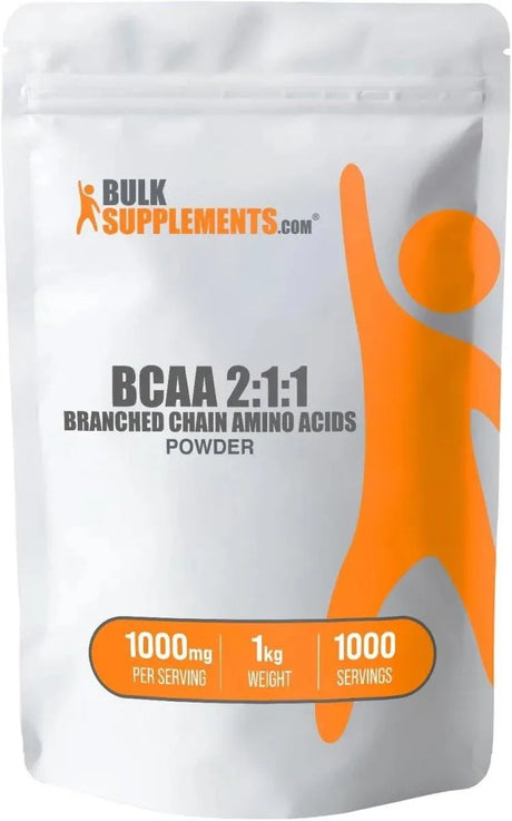 BULK SUPPLEMENTS - Bulk Supplements BCAA 2:1:1 Powder 1 Kg. - The Red Vitamin MX - Suplementos Alimenticios - {{ shop.shopifyCountryName }}