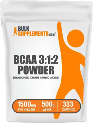 BULK SUPPLEMENTS - Bulk Supplements BCAA 3:1:2 Powder 500Gr. - The Red Vitamin MX - Suplementos Alimenticios - {{ shop.shopifyCountryName }}