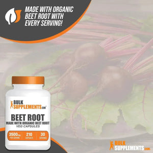 BULK SUPPLEMENTS - Bulk Supplements Beet Root 3500Mg. 210 Capsulas - The Red Vitamin MX - Suplementos Alimenticios - {{ shop.shopifyCountryName }}