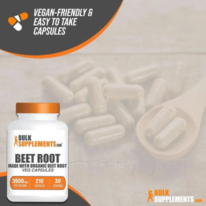 BULK SUPPLEMENTS - Bulk Supplements Beet Root 3500Mg. 210 Capsulas - The Red Vitamin MX - Suplementos Alimenticios - {{ shop.shopifyCountryName }}