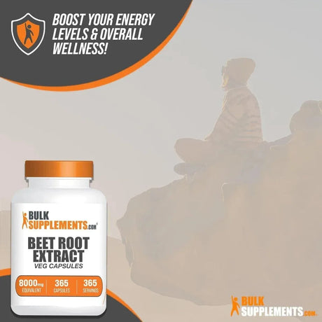 BULK SUPPLEMENTS - Bulk Supplements Beet Root Extract Capsules 365 Capsulas - The Red Vitamin MX - Suplementos Alimenticios - {{ shop.shopifyCountryName }}