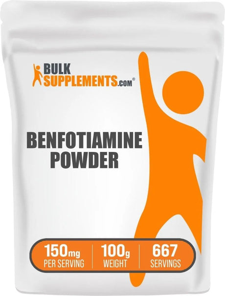 BULK SUPPLEMENTS - Bulk Supplements Benfotiamine Powder 100Gr. - The Red Vitamin MX - Suplementos Alimenticios - {{ shop.shopifyCountryName }}