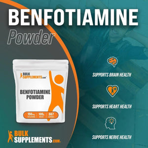 BULK SUPPLEMENTS - Bulk Supplements Benfotiamine Powder 100Gr. - The Red Vitamin MX - Suplementos Alimenticios - {{ shop.shopifyCountryName }}