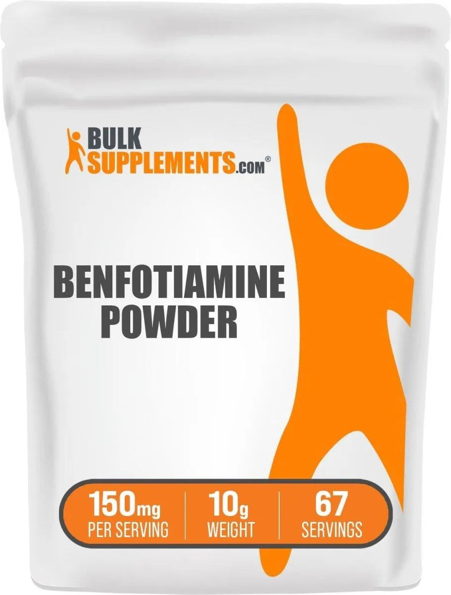 BULK SUPPLEMENTS - Bulk Supplements Benfotiamine Powder 10Gr. - The Red Vitamin MX - Suplementos Alimenticios - {{ shop.shopifyCountryName }}