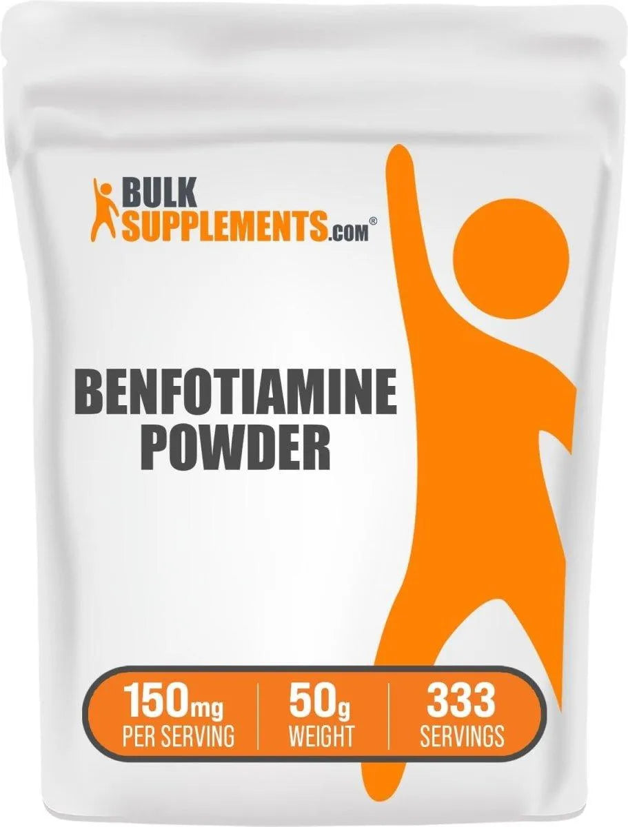 BULK SUPPLEMENTS - Bulk Supplements Benfotiamine Powder 50Gr. - The Red Vitamin MX - Suplementos Alimenticios - {{ shop.shopifyCountryName }}