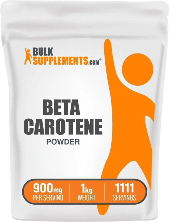 BULK SUPPLEMENTS - Bulk Supplements Beta Carotene Powder 1 Kg. - The Red Vitamin MX - Suplementos Alimenticios - {{ shop.shopifyCountryName }}