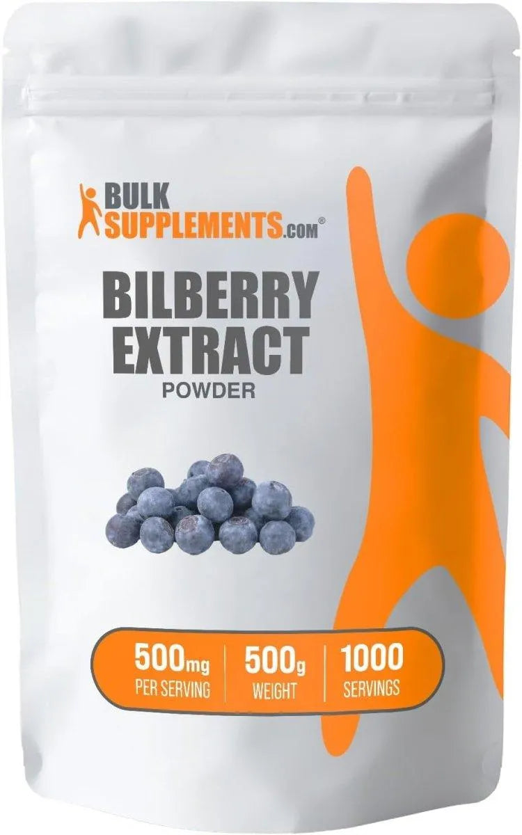 BULK SUPPLEMENTS - Bulk Supplements Bilberry Extract Powder 500Gr. - The Red Vitamin MX - Suplementos Alimenticios - {{ shop.shopifyCountryName }}