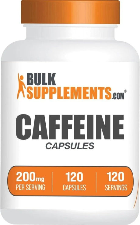 BULK SUPPLEMENTS - Bulk Supplements Caffeine 200Mg. 120 Capsulas - The Red Vitamin MX - Suplementos Alimenticios - {{ shop.shopifyCountryName }}