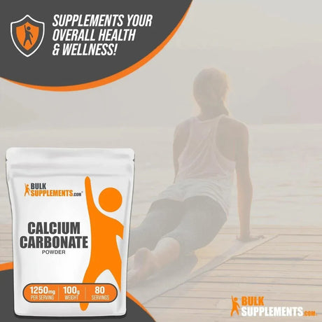 BULK SUPPLEMENTS - Bulk Supplements Calcium Carbonate Powder 100Gr. - The Red Vitamin MX - Suplementos Alimenticios - {{ shop.shopifyCountryName }}