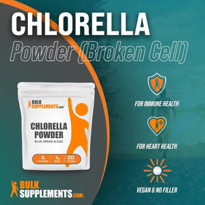 BULK SUPPLEMENTS - Bulk Supplements Chlorella Powder 1Kg. - The Red Vitamin MX - Suplementos Alimenticios - {{ shop.shopifyCountryName }}