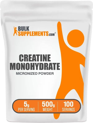 BULK SUPPLEMENTS - Bulk Supplements Creatine Monohydrate Powder 500G. - The Red Vitamin MX - Suplementos Alimenticios - {{ shop.shopifyCountryName }}