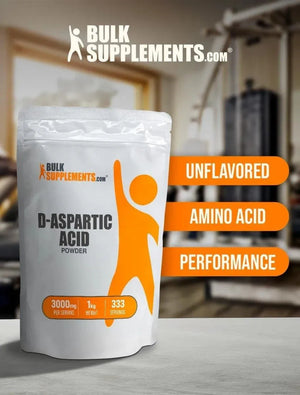 BULK SUPPLEMENTS - Bulk Supplements D-Aspartic Acid Powder 1 Kg. - The Red Vitamin MX - Suplementos Alimenticios - {{ shop.shopifyCountryName }}