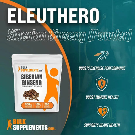 BULK SUPPLEMENTS - Bulk Supplements Eleuthero Root Powder 100Gr. - The Red Vitamin MX - Suplementos Alimenticios - {{ shop.shopifyCountryName }}