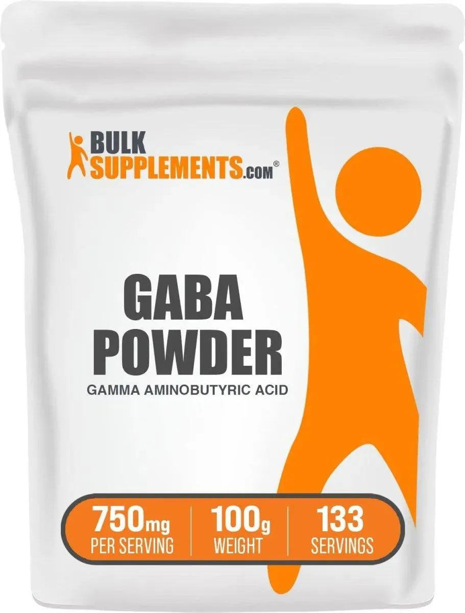 BULK SUPPLEMENTS - Bulk Supplements Gamma Aminobutyric Acid Powder 100Gr. - The Red Vitamin MX - Suplementos Alimenticios - {{ shop.shopifyCountryName }}