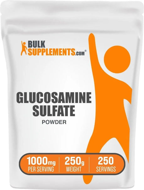 BULK SUPPLEMENTS - Bulk Supplements Glucosamine Sulfate Powder 250Gr. - The Red Vitamin MX - Suplementos Alimenticios - {{ shop.shopifyCountryName }}