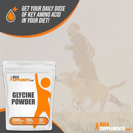 BULK SUPPLEMENTS - Bulk Supplements Glycine Powder 250Gr. - The Red Vitamin MX - Suplementos Alimenticios - {{ shop.shopifyCountryName }}