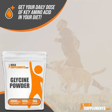 BULK SUPPLEMENTS - Bulk Supplements Glycine Powder 500Gr. - The Red Vitamin MX - Suplementos Alimenticios - {{ shop.shopifyCountryName }}