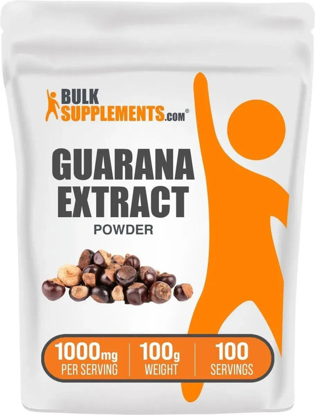 BULK SUPPLEMENTS - Bulk Supplements Guarana Extract Powder 100Gr. - The Red Vitamin MX - Suplementos Alimenticios - {{ shop.shopifyCountryName }}