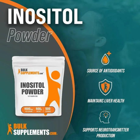 BULK SUPPLEMENTS - Bulk Supplements Inositol Powder 500Gr. - The Red Vitamin MX - Suplementos Alimenticios - {{ shop.shopifyCountryName }}