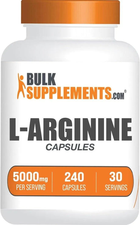 BULK SUPPLEMENTS - Bulk Supplements L-Arginine 5000Mg. 240 Capsulas - The Red Vitamin MX - Suplementos Alimenticios - {{ shop.shopifyCountryName }}