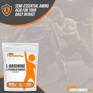 BULK SUPPLEMENTS - Bulk Supplements L-Arginine L-Pyroglutamate Powder 250Gr. - The Red Vitamin MX - Suplementos Alimenticios - {{ shop.shopifyCountryName }}